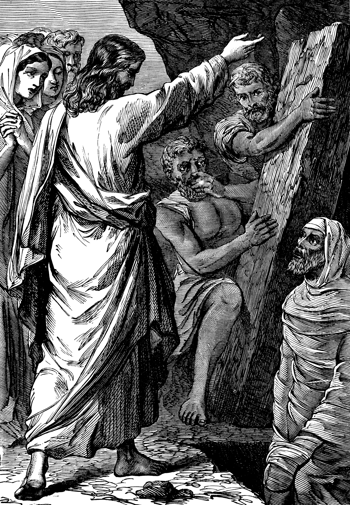 Jesus Raising Lazarus